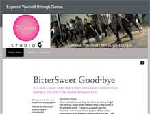 Tablet Screenshot of danserstudio.com